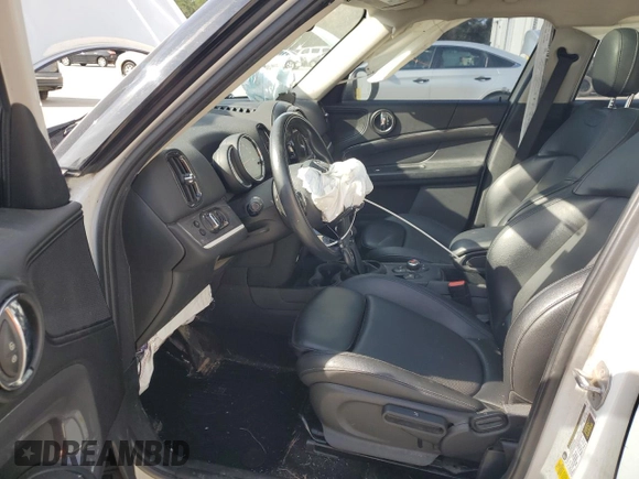 2018 MINI Countryman Cooper S with VIN WMZYT3C39J3E00076, listed as a Copart auction lot 82744654 with 96,632 mi miles and Salvage Title. Bid and sale history available at carsss.com. Image 7.
