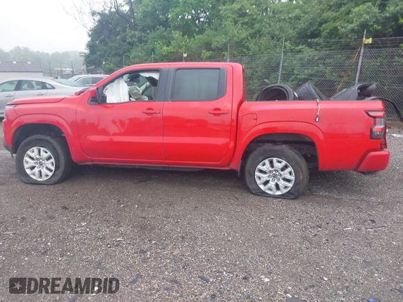 2023 Nissan Frontier SV with VIN 1N6ED1EK5PN656523, listed as a IAAI auction lot 42341035 with 38,653 mi miles and . Bid and sale history available at DreamBid. Image 14.