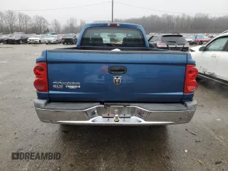 2005 Dodge Dakota SLT with VIN 1D7HE42K85S149686, listed as a Copart auction lot 44720795 with 113,369 mi miles and Salvage Title. Bid and sale history available at carsss.com. Image 6.