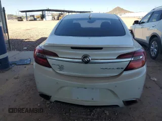 2016 Buick Regal GS with VIN 2G4GU5GX7G9199644, listed as a Copart auction lot 72998444 with 117,230 mi miles and Salvage Title. Bid and sale history available at carsss.com. Image 6.