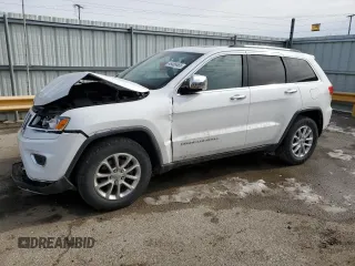 2014 Jeep Grand Cherokee Limited with VIN 1C4RJFBG3EC155195, listed as a Copart auction lot 46485465 with 119,648 mi miles and Salvage Title. Bid and sale history available at carsss.com. Image 1.