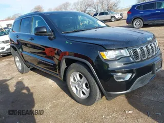 2017 Jeep Grand Cherokee Laredo with VIN 1C4RJFAG1HC642756, listed as a IAAI auction lot 41913149 with 25,846 mi miles. Bid and sale history available at carsss.com. Image 1.