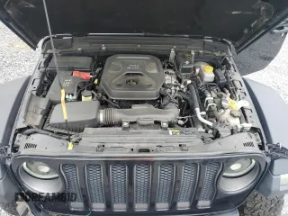 2018 Jeep Wrangler Unlimited Rubicon with VIN 1C4HJXFNXJW141877, listed as a Copart auction lot 55913055 with 71,503 mi miles and Salvage title. Bid and sale history available at DreamBid. Image 11.