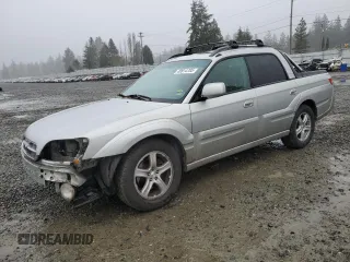 2003 Subaru Baja z VIN 4S4BT61C637102860, wystawiony jako Copart lot #49914785 z przebiegiem 256 493 mil mil oraz Szkoda całkowita • Salvage title. Historia ofert i sprzedaży dostępna na DreamBid. Obrazek 1.