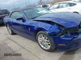2014 Ford Mustang V6 with VIN 1ZVBP8EM4E5309119, listed as a IAAI auction lot 41767811 with 75,602 mi miles. Bid and sale history available at carsss.com. Image 13.