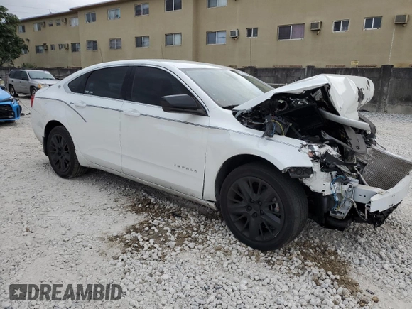 2017 Chevrolet Impala LS with VIN 2G11Z5S39H9183164, listed as a Copart auction lot 88370715 with 29,219 mi miles and Salvage Title. Bid and sale history available at DreamBid. Image 4.
