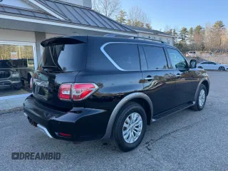 2017 Nissan Armada SV with VIN JN8AY2NC9H9501489, listed as a Copart auction lot 52815725 with 145,205 mi miles and Clean Title. Bid and sale history available at carsss.com. Image 4.