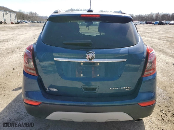 2019 Buick Encore Preferred with VIN KL4CJESB0KB837502, listed as a Copart auction lot 49751205 with 124,292 mi miles and Salvage Title. Bid and sale history available at carsss.com. Image 6.