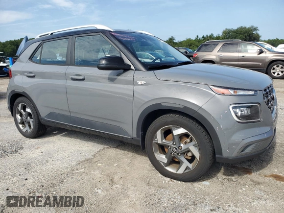 2022 Hyundai Venue SEL with VIN KMHRC8A38NU132103, listed as a Copart auction lot 64608965 with 52,251 mi miles and Salvage title. Bid and sale history available at DreamBid. Image 4.