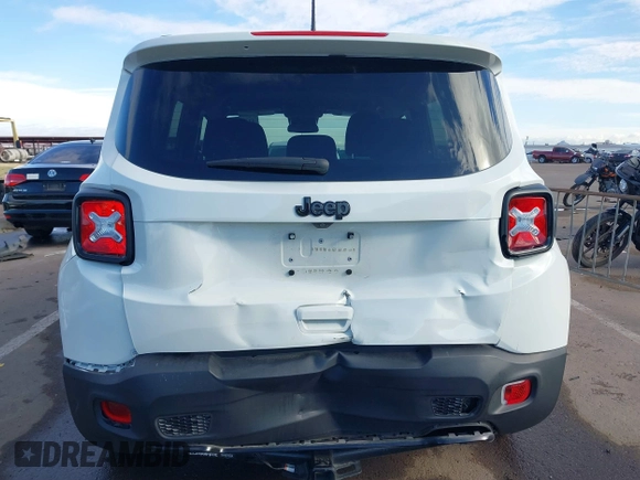 2020 Jeep Renegade Altitude with VIN ZACNJABB2LPL28670, listed as a IAAI auction lot 41795518 with 44,148 mi miles and . Bid and sale history available at DreamBid. Image 6.