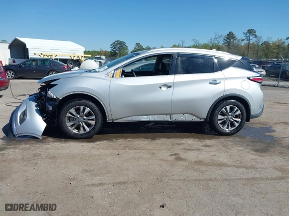 2018 Nissan Murano Platinum with VIN 5N1AZ2MH8JN160696, listed as a IAAI auction lot 41958133 with 66,193 mi miles. Bid and sale history available at carsss.com. Image 15.