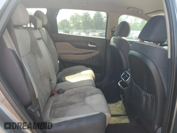 2019 Hyundai Santa Fe SE with VIN 5NMS23AD4KH033124, listed as a Copart auction lot 63225414 with 77,210 mi miles and Non Repairable. Bid and sale history available at carsss.com. Image 11.