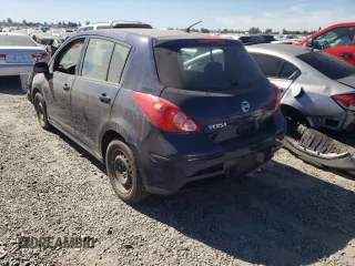 2009 Nissan Versa 1.8 S with VIN 3N1BC13E99L381282, listed as a Copart auction lot 69970383 with 0 mi miles and Non Repairable. Bid and sale history available at carsss.com. Image 2.