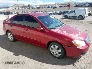 2008 Kia Spectra EX with VIN KNAFE121385509258, listed as a IAAI auction lot 41775275 with 174,102 mi miles. Bid and sale history available at carsss.com. Image 13.