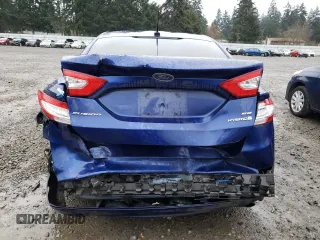 2016 Ford Fusion SE Hybrid with VIN 3FA6P0LU8GR343207, listed as a Copart auction lot 84234924 with 143,601 mi miles and Salvage title. Bid and sale history available at DreamBid. Image 6.