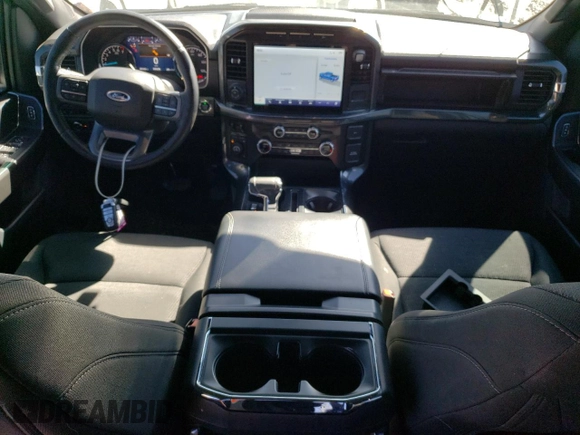 2022 Ford F-150 XL with VIN 1FTFW1E83NKE70208, listed as a Copart auction lot 49920985 with 20,745 mi miles and Salvage Title. Bid and sale history available at carsss.com. Image 8.