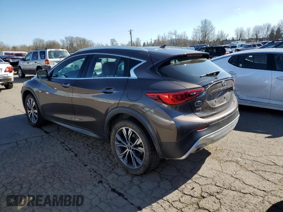 2017 Infiniti QX30 Premium с VIN SJKCH5CR7HA019628, выставлен на аукционе Copart как лот 48149035 с пробегом 73 623 миль миль и Списание • Salvage title. История ставок и продаж доступна на DreamBid. Изображение 2.