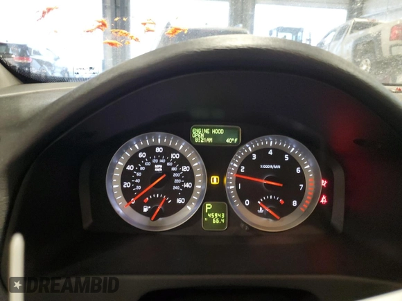 2012 Volvo C70 T5 with VIN YV1672MC8CJ130431, listed as a Copart auction lot 85816244 with 45,943 mi miles and Clean Title. Bid and sale history available at carsss.com. Image 9.