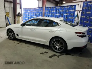 2023 Genesis G70 2.0T with VIN KMTG34TA6PU129155, listed as a Copart auction lot 64161074 with 20,690 mi miles and Non Repairable. Bid and sale history available at carsss.com. Image 2.