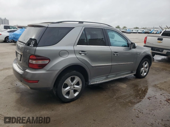 2010 Mercedes-Benz M 350 with VIN 4JGBB2FB2AA594847, listed as a Copart auction lot 50741445 with 108,307 mi miles and Salvage Title. Bid and sale history available at DreamBid. Image 3.