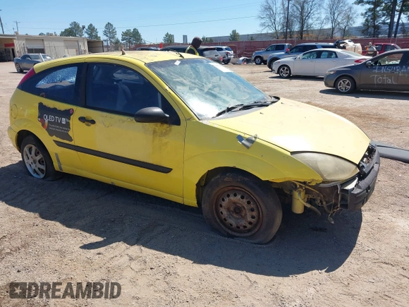 2004 Ford Focus ZX3 with VIN 3FAFP31304R109909, listed as a IAAI auction lot 41847840 with 111,341 mi miles and . Bid and sale history available at carsss.com. Image 1.