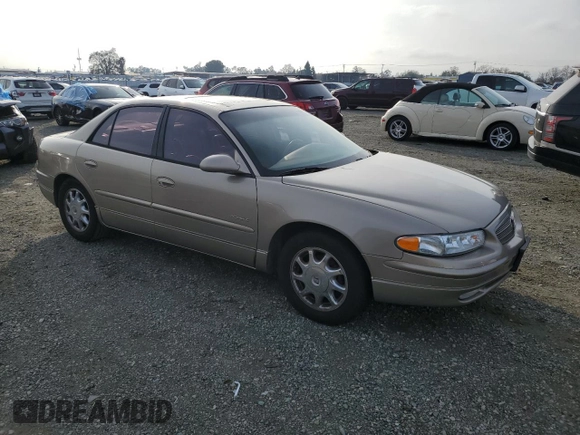 2001 Buick Regal LS with VIN 2G4WB55K611224435, listed as a Copart auction lot 83482254 with 168,701 mi miles and Salvage Title. Bid and sale history available at carsss.com. Image 4.