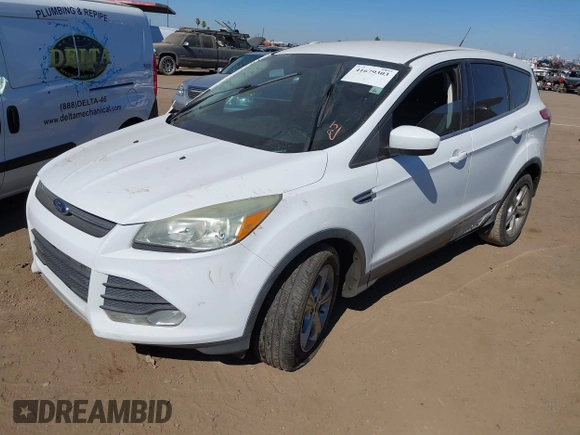 2015 Ford Escape SE with VIN 1FMCU0G7XFUA52818, listed as a IAAI auction lot 41679303 with 127,098 mi miles. Bid and sale history available at carsss.com. Image 2.