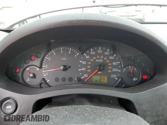 2007 Ford Focus SE with VIN 1FAFP36N37W228078, listed as a Copart auction lot 74555324 with 197,677 mi miles and Salvage Title. Bid and sale history available at carsss.com. Image 9.