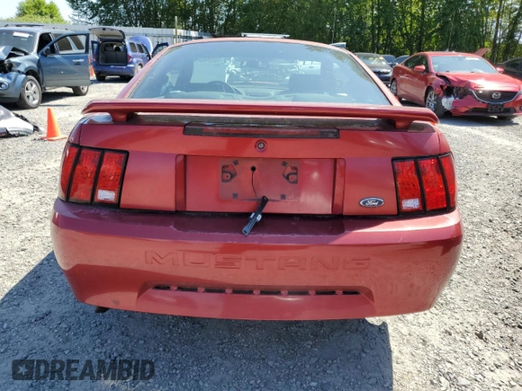 2003 Ford Mustang Standard с VIN 1FAFP40443F377129, выставлен на аукционе Copart как лот 59224525 с пробегом 121 327 миль миль и Чистый • Clean title. История ставок и продаж доступна на DreamBid. Изображение 6.