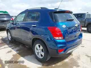 2020 Chevrolet Trax LT with VIN 3GNCJLSB2LL308702, listed as a IAAI auction lot 42081342 with 50,798 mi miles and . Bid and sale history available at DreamBid. Image 3.