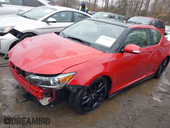 2016 Scion tC with VIN JTKJF5C76GJ025944, listed as a IAAI auction lot 41160529 with 121,495 mi miles. Bid and sale history available at carsss.com. Image 18.