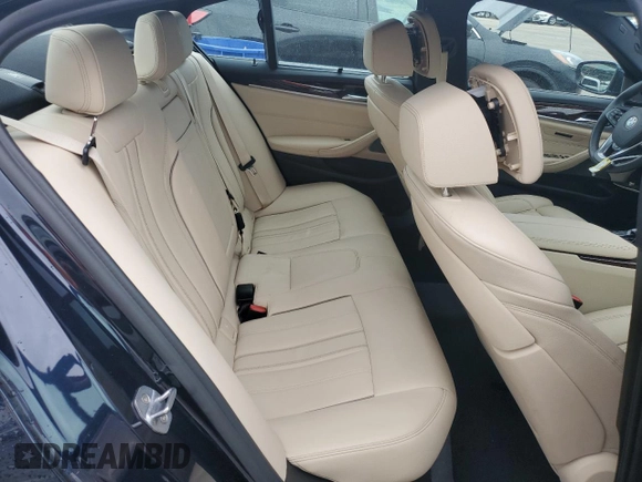 2019 BMW 5 Series 540i xDrive with VIN WBAJE7C55KWW20474, listed as a Copart auction lot 55219625 with 40,095 mi miles and Salvage title. Bid and sale history available at DreamBid. Image 10.