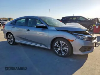 2017 Honda Civic Sedan EX-L with VIN 19XFC1F70HE022594, listed as a Copart auction lot 48467295 with 99,160 mi miles and Salvage Title. Bid and sale history available at carsss.com. Image 4.