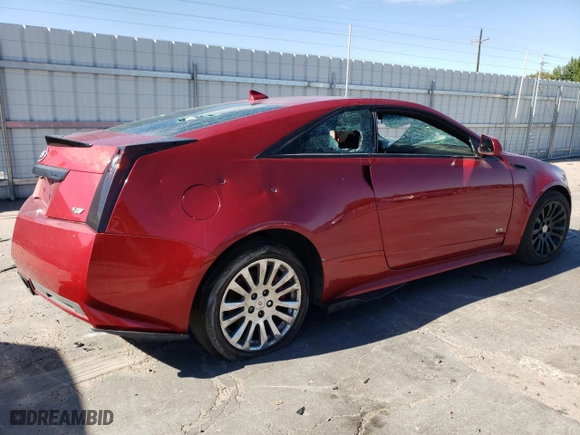 2012 Cadillac CTS Coupe Performance with VIN 1G6DM1E39C0144264, listed as a Copart auction lot 72992684 with 0 mi miles and Clean Title. Bid and sale history available at carsss.com. Image 3.