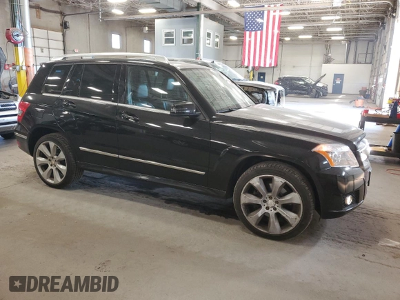 2011 Mercedes-Benz GLK 350 with VIN WDCGG8HB6BF649374, listed as a Copart auction lot 75798904 with 112,751 mi miles and Salvage Title. Bid and sale history available at DreamBid. Image 4.
