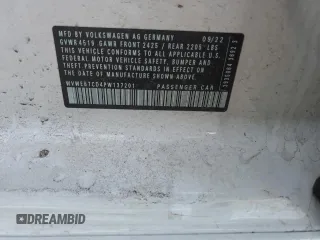 2023 Volkswagen Golf z VIN WVWEB7CD4PW137201, wystawiony jako Copart lot #54785204 z przebiegiem 24 120 mil mil oraz Szkoda całkowita • Salvage title. Historia ofert i sprzedaży dostępna na DreamBid. Obrazek 12.