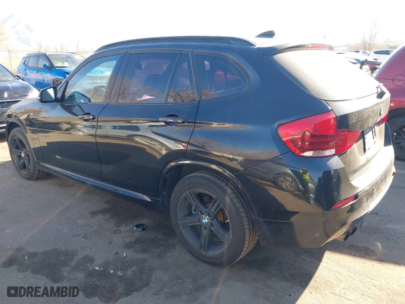 2014 BMW X1 xDrive28i with VIN WBAVL1C58EVY11143, listed as a IAAI auction lot 41396236 with 115,667 mi miles. Bid and sale history available at carsss.com. Image 3.