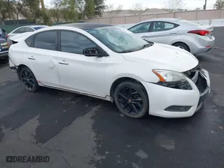 2013 Nissan Sentra SR with VIN 3N1AB7AP3DL669006, listed as a IAAI auction lot 41679582 with 179,479 mi miles. Bid and sale history available at carsss.com. Image 1.