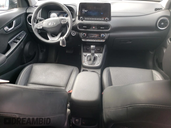 2023 Hyundai Kona Limited with VIN KM8K53A37PU994388, listed as a Copart auction lot 44437715 with 26,484 mi miles and Salvage Title. Bid and sale history available at carsss.com. Image 8.