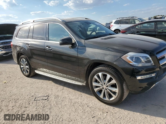 2016 Mercedes-Benz GL with VIN 4JGDF6EE2GA628925, listed as a Copart auction lot 74132604 with 131,696 mi miles and Salvage Title. Bid and sale history available at carsss.com. Image 4.