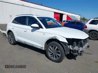 2022 Audi Q5 S line Premium Plus with VIN WA1EAAFY0N2112616, listed as a IAAI auction lot 42011925 with 67,076 mi miles and . Bid and sale history available at DreamBid. Image 1.