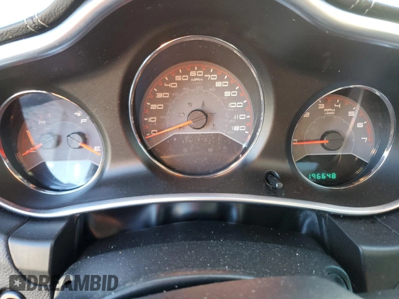 2013 Dodge Avenger SE with VIN 1C3CDZAB0DN688374, listed as a Copart auction lot 88646815 with 196,648 mi miles and Salvage Title. Bid and sale history available at DreamBid. Image 9.