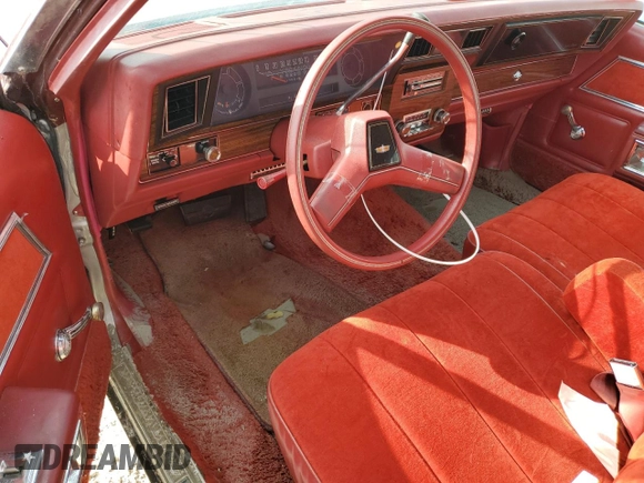 1979 Chevrolet Caprice with VIN 1N69L9J320518, listed as a Copart auction lot 78174914 with 49,981 mi miles and Non repairable. Bid and sale history available at DreamBid. Image 8.