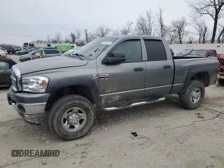 2008 Dodge Ram 3500 SLT with VIN 3D7MX38A78G136313, listed as a Copart auction lot 45370435 with 0 mi miles and Salvage Title. Bid and sale history available at carsss.com. Image 1.