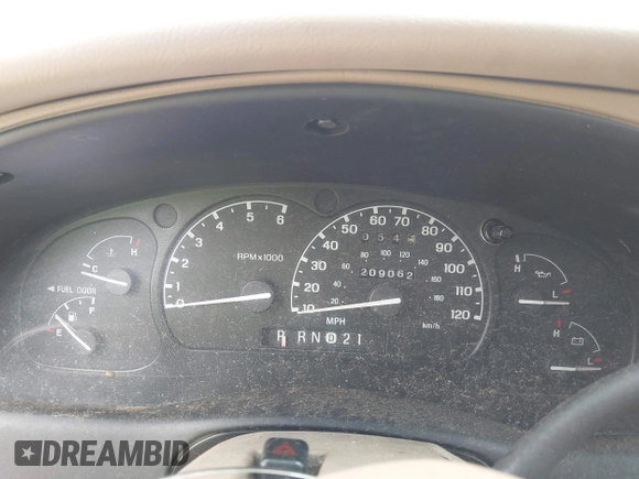 2000 Ford Explorer z VIN 1FMZU85P9YUB30553, wystawiony jako IAAI lot #42503777 z przebiegiem 209 062 mil mil oraz . Historia ofert i sprzedaży dostępna na DreamBid. Obrazek 7.