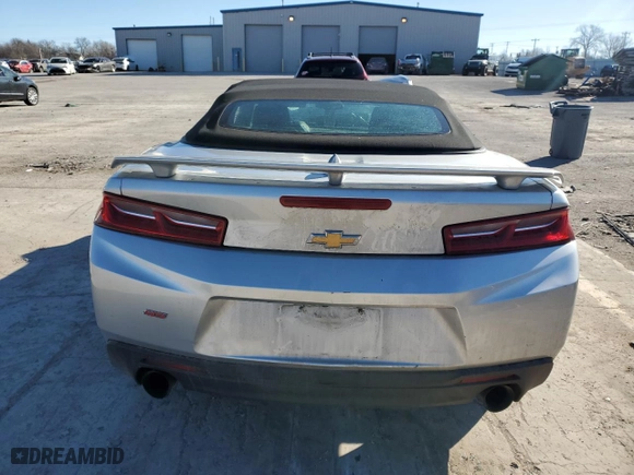 2017 Chevrolet Camaro 1SS with VIN 1G1FF3D75H0205027, listed as a Copart auction lot 43396325 with 0 mi miles and Salvage Title. Bid and sale history available at carsss.com. Image 6.