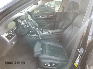2020 BMW 7 Series 740i with VIN WBA7T2C01LGL17386, listed as a Copart auction lot 49496215 with 44,801 mi miles and Salvage title. Bid and sale history available at DreamBid. Image 7.