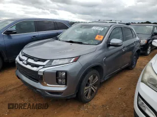 2020 Mitsubishi Outlander Sport ES 2.0 with VIN JA4AR3AU1LU018415, listed as a Copart auction lot 51012875 with 104,569 mi miles and Clean Title. Bid and sale history available at carsss.com. Image 1.