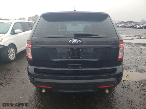 2013 Ford Utility Police Interceptor with VIN 1FM5K8ARXDGA14671, listed as a Copart auction lot 51661085 with 97,371 mi miles and Salvage Title. Bid and sale history available at carsss.com. Image 6.