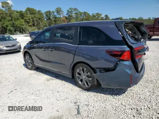 2025 Honda Odyssey Touring с VIN 5FNRL6H87SB011464, выставлен на аукционе Copart как лот 76591844 с пробегом 627 миль миль и Списание • Salvage title. История ставок и продаж доступна на DreamBid. Изображение 2.